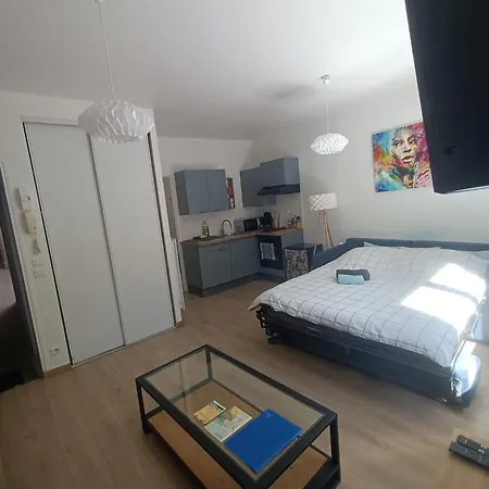 Studio Cosy - Hyper-Centre - Cour Privee Parking Gratuit A 2 Min Appartement *